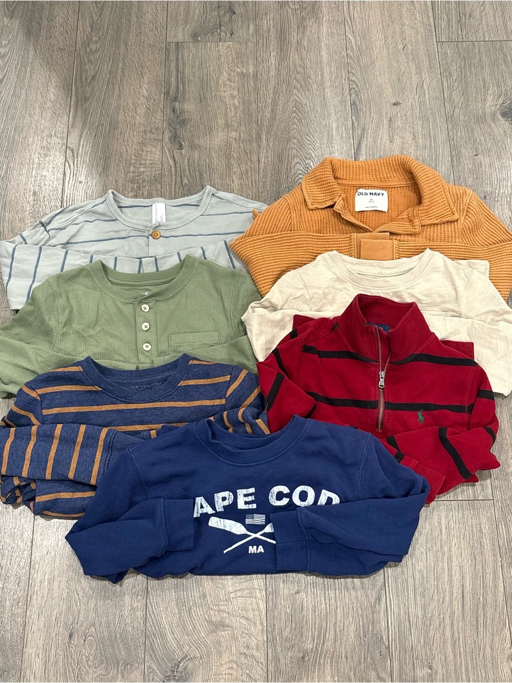 5t long sleeve bundle Ralph Lauren,Old Navy, Cat&Jack. Excellent condition!
